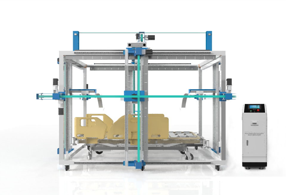 電動病床拉升杆動態疲勞和邊欄強度試驗機
