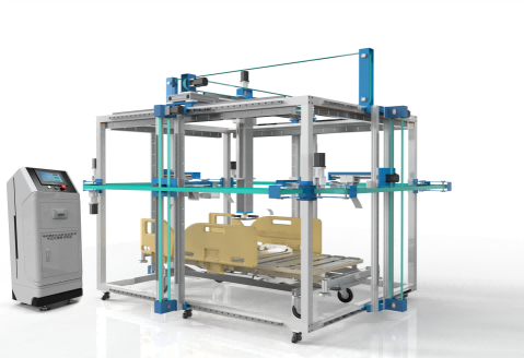 電動病床拉升杆動態疲勞和邊欄強度試驗機